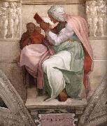 Michelangelo Buonarroti he Persian Sibyl Spain oil painting artist